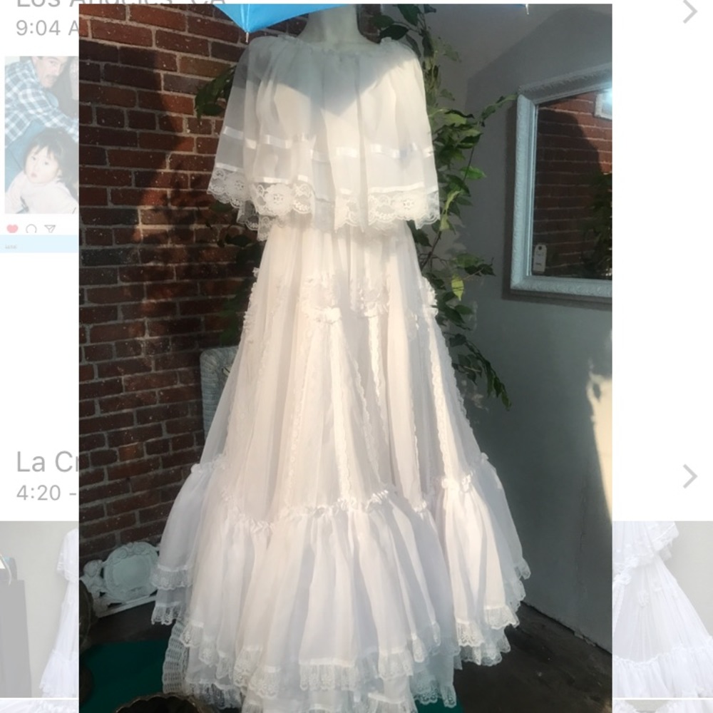 Victorian Edwardian summer wedding dress